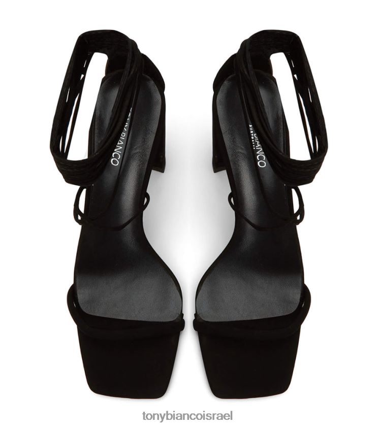 נעלי עקב בלוק | נשים עוף החול השחור Tony Bianco עקבי חליל 8BNR8T372